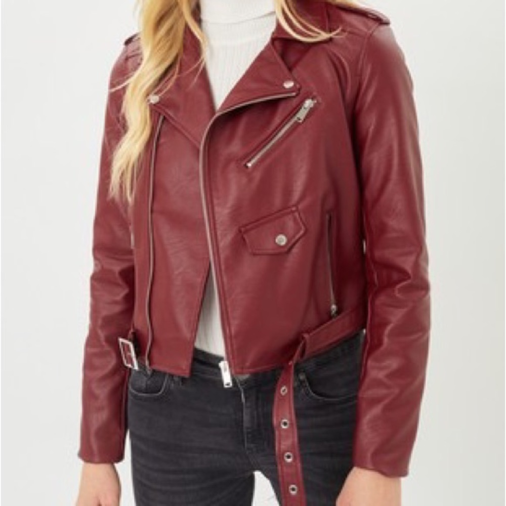 100% Faux leather jacket 1.1.1.